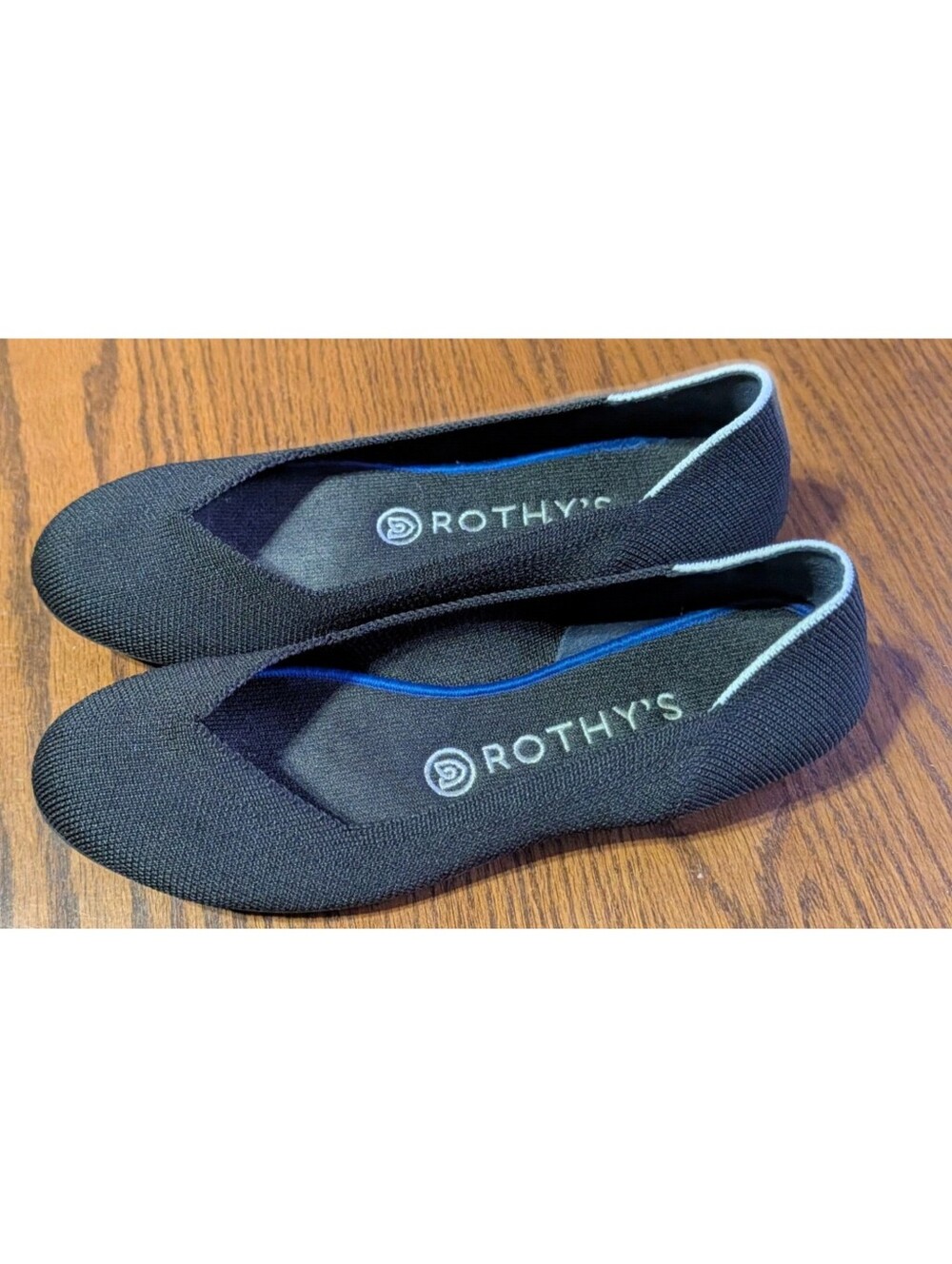 Rothy's Black Rounded Toe Flats - Picture 3 of 10